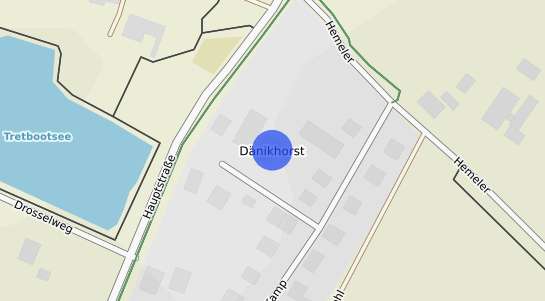 Bodenrichtwertkarte Bad Zwischenahn D&auml;nikhorst